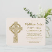 ケルトクロスファースト招待状 招待状 (スタンド正面)