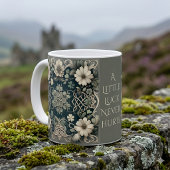 ケルトクローバーの花チャーム コーヒーマグカップ