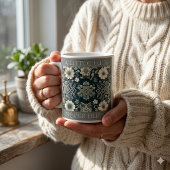 ケルトクローバーの花チャーム コーヒーマグカップ