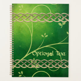 ケルトグリーンノット&葉ズ プランナー手帳