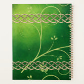 ケルトグリーンノット&葉ズ プランナー手帳 (裏面)