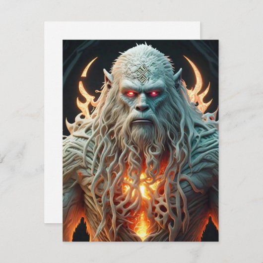 ケルトサスカッチ エンクロージャーカード (正面/裏面)