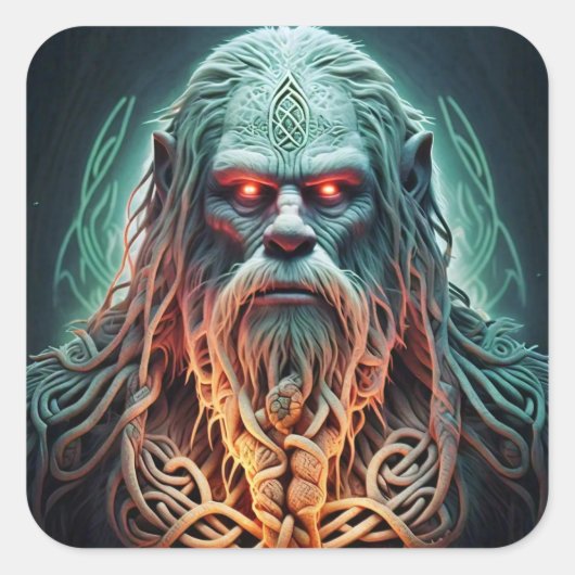 ケルトサスカッチ スクエアシール (正面)