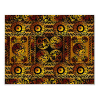 ケルトスタイルアートプリント フォトプリント