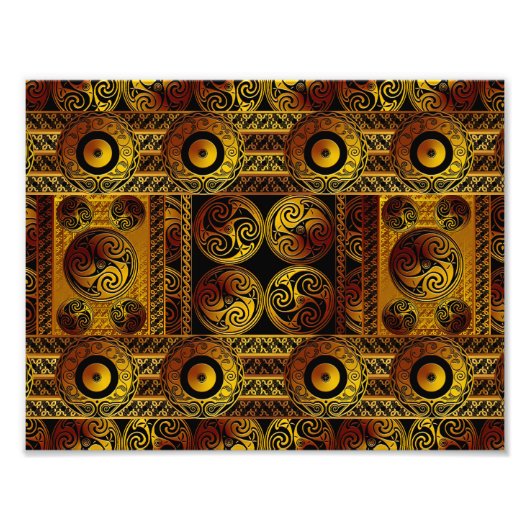 ケルトスタイルアートプリント フォトプリント (正面)