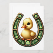 ケルトチャーム：蹄鉄の招待状 招待状 (正面/裏面)