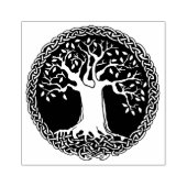 ケルトツリーアイスフェリーアートオリジナルデザイン ラバースタンプ (インプリント)