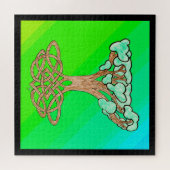 ケルトツリーパズル ジグソーパズル (横)