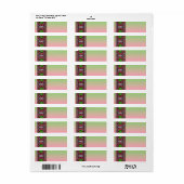 ケルトデザインイングリーンパステル ラベル (フルシート)