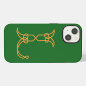 ケルトノットカスタムL iPhoneケース (裏面横)