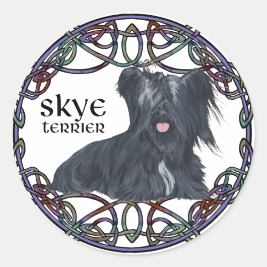 ケルトノットワークのスカイテリア ラウンドシール (正面)