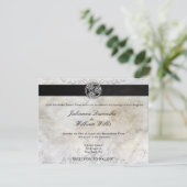 ケルトノット アイリッシュ ゲール語 ウェディング 招待状 (スタンド正面)