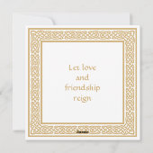 ケルトハッピーバレンタインデーとアイリッシュクラダグ シーズンカード (裏面)