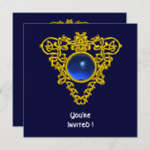 ケルトハートブルーサファイア 招待状 (正面/裏面)