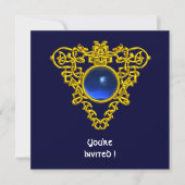 ケルトハートブルーサファイア 招待状 (正面)