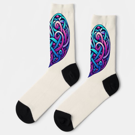 ケルトハート（クリーム付き） ソックス (左)