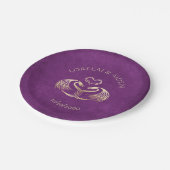 ケルトバイキングドラゴン結婚ズ ペーパープレート (アングル)