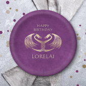 ケルトバイキングドラゴン誕生日 ペーパープレート