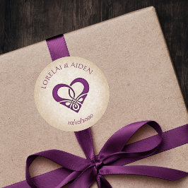 ケルトバイキング結婚ファンタジー ラウンドシール