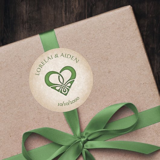 ケルトバイキング結婚ファンタジー ラウンドシール