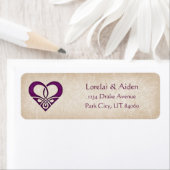 ケルトバイキング結婚ファンタジー ラベル (インサイチュ)