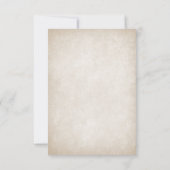 ケルトバイキング結婚ファンタジー 出欠カード (裏面)