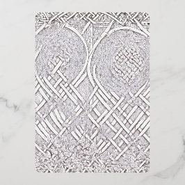 ケルトバラA 箔招待状