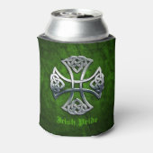 ケルトパーソナライズされたク十字 缶クーラー (缶裏面)