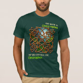 ケルトパーソナライズされた銅結び Tシャツ (正面)