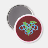 ケルトビーガンポリアモリーサークル マグネット (正面/裏面)