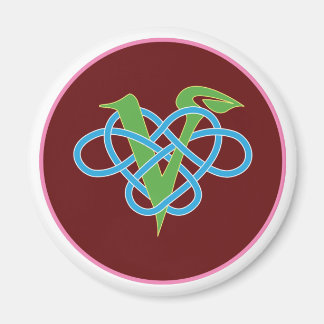 ケルトビーガンポリアモリーサークル マグネット