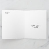 ケルトファンタジーユレイタイド女神グリーティングカード カード (内部)