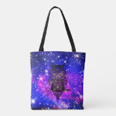 ケルトフクロウ宇宙 トートバッグ (裏面)