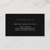 ケルトフクロウ宇宙 名刺 (裏面)