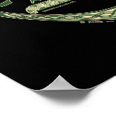 ケルトプリントフェルトウェルカムデザイン ポスター (角)