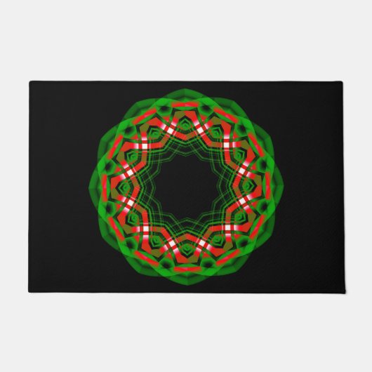 ケルトユール（キリスト降誕祭）フェスティバル ドアマット (正面)