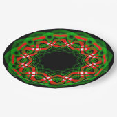 ケルトユール（キリスト降誕祭）フェスティバル ペーパープレート (アングル)