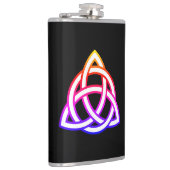 ケルト三位一体ノットトリケトラ記号 フラスク (右)