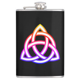 ケルト三位一体ノットトリケトラ記号 フラスク