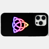 ケルト三位一体ノットトリケトラWiccaシンボル Case-Mate iPhoneケース (裏面 (横))