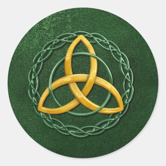 ケルト三位一体ノット ラウンドシール (正面)