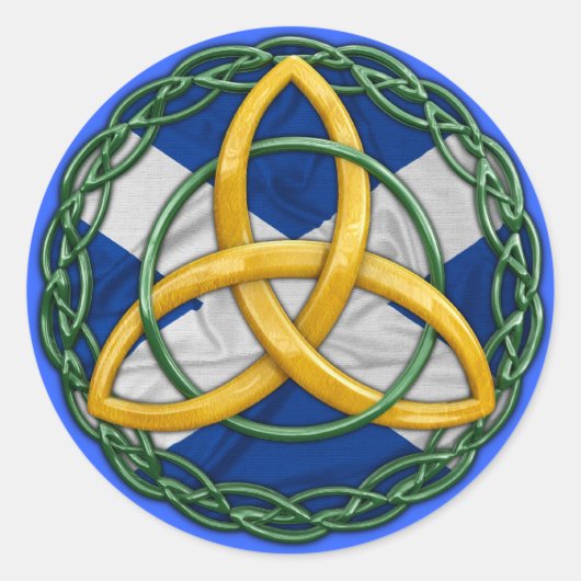 ケルト三位一体ノット ラウンドシール (正面)