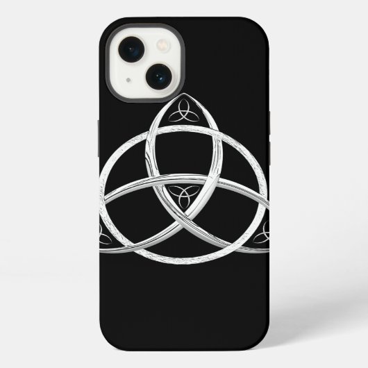ケルト三位一体ノット iPhoneケース (裏面)