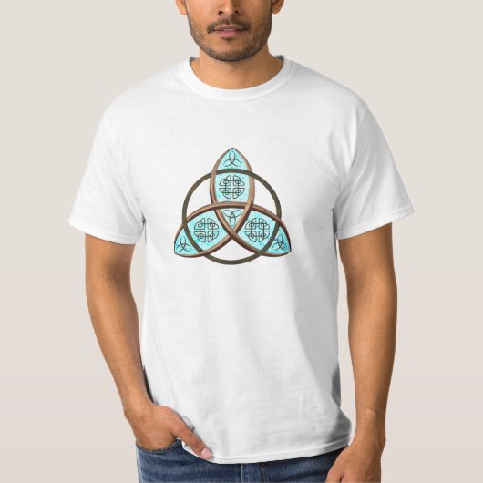 ケルト三位一体ノット Tシャツ (正面)