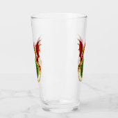 ケルト三日月とドラゴン タンブラーグラス (左)