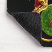 ケルト三日月とドラゴン マウスパッド (コーナー)