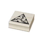 ケルト三角形の鳥類ゴム印 ラバースタンプ (スタンプ)