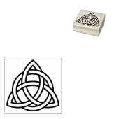 ケルト三角結びゴム印 ラバースタンプ (押印)