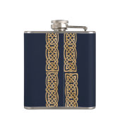 ケルト三骨格（青）カスタム フラスク (裏面)