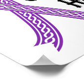 ケルト与えックは希望てんかん ポスター (角)